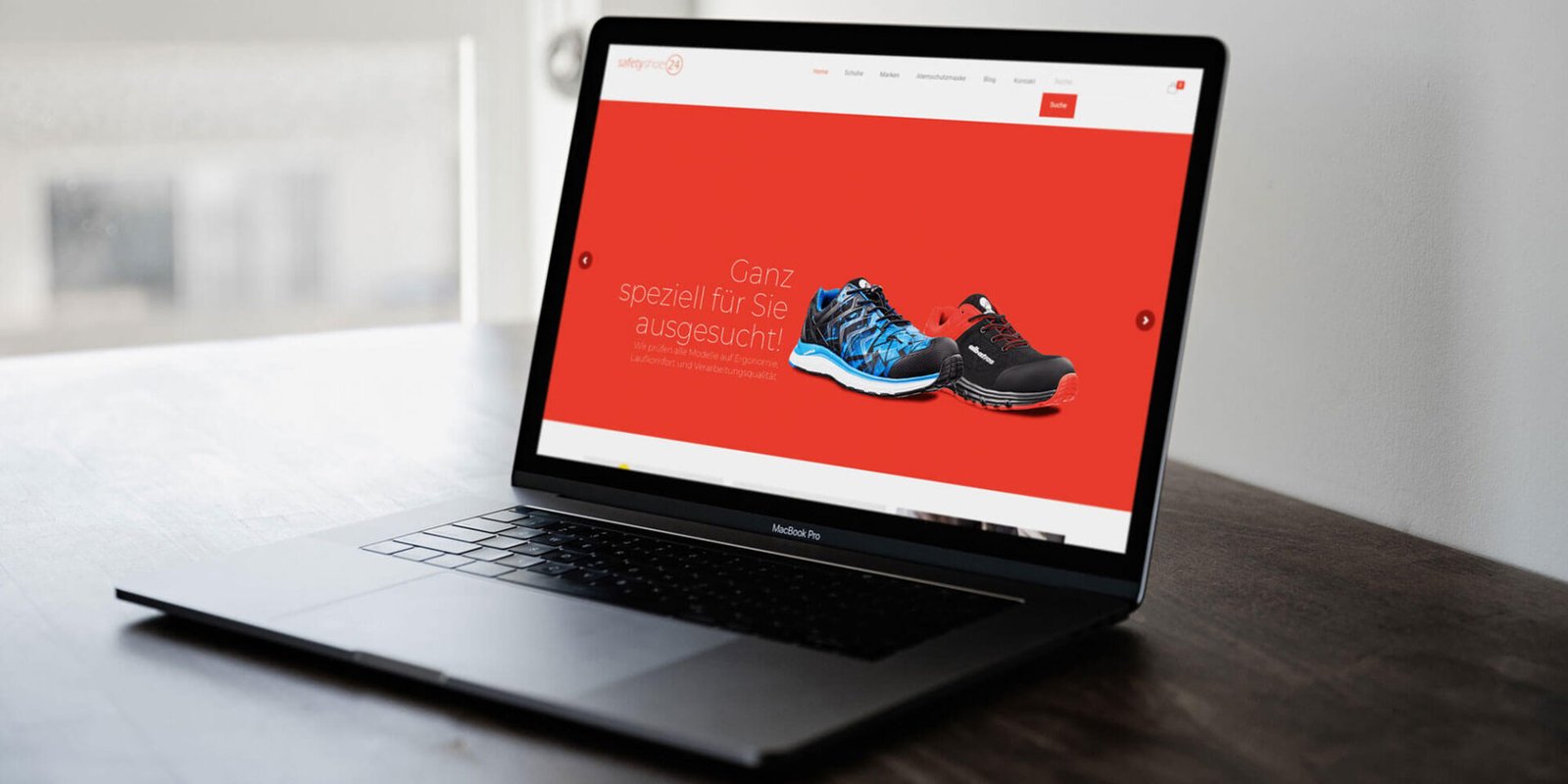 Safety Shoes Website Tasarımı