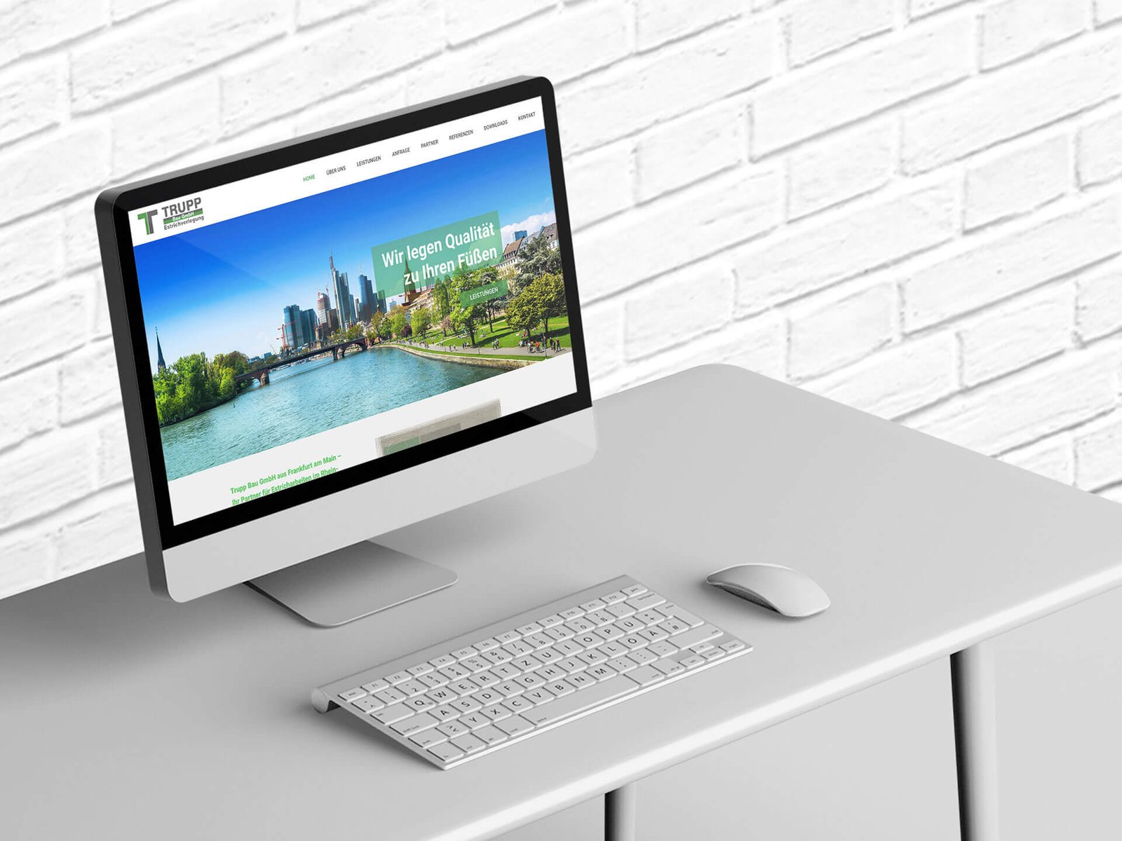Trupp Bau Website Tasarımı