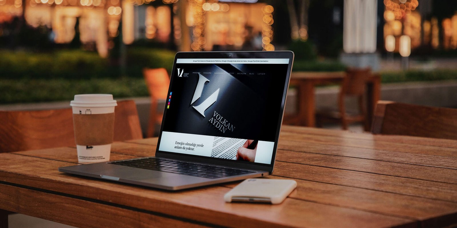 Volkan Aydın Website Tasarımı